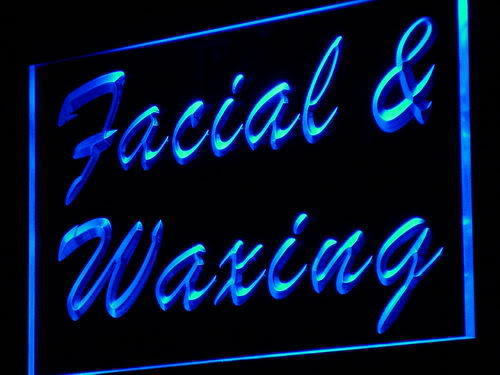 Facial & Waxing Beauty Salon NEW Neon Light Sign